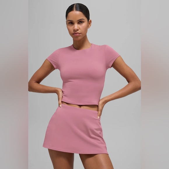 ALO Yoga Tops - ALO YOGA | ✨NEW✨ ALO Softsculpt Precision Short Sleeve Top in Pink Wild Rose